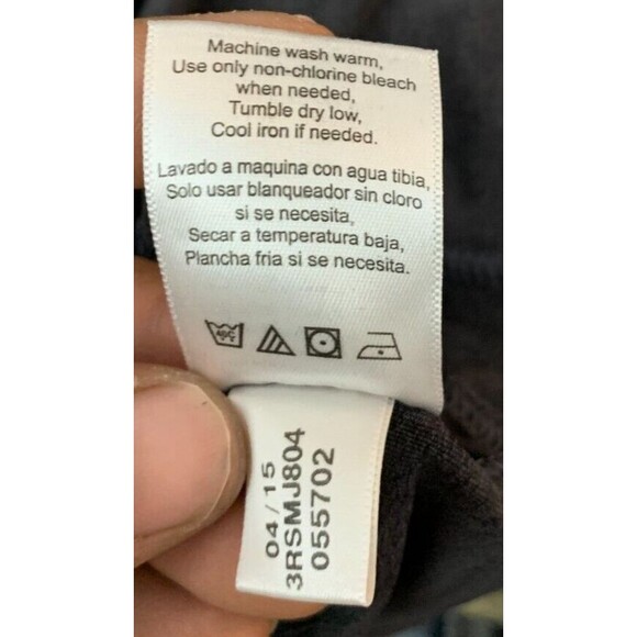 Reebok Medium (M) Grey Long Sleeve Thumb Holes 1/4 Zip Chest Pocket Reflective - Picture 9 of 10